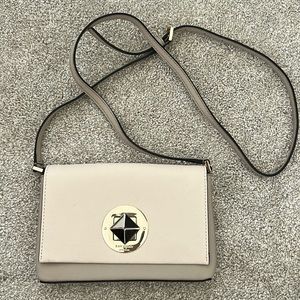 Tan & Cream Kate Spade Clutch/Purse